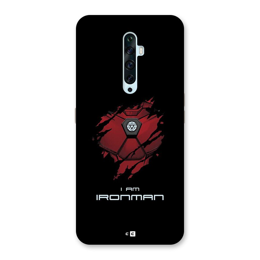 I Am Ironman Back Case for Oppo Reno2 F