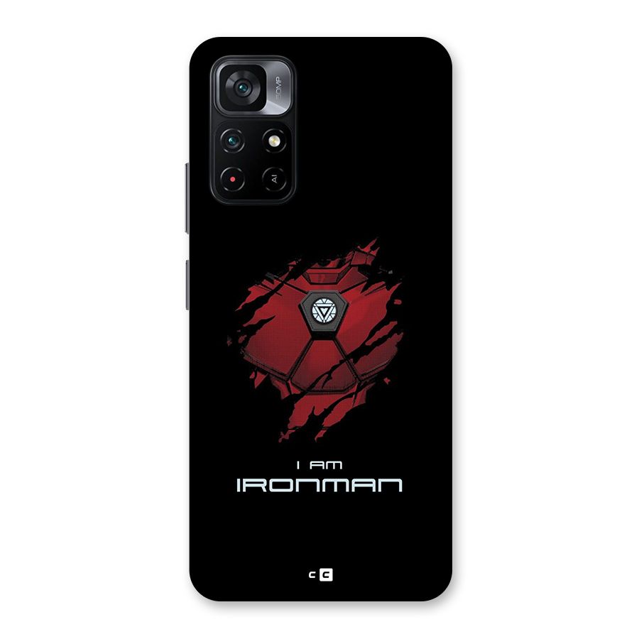 I Am Ironman Back Case for Poco M4 Pro 5G