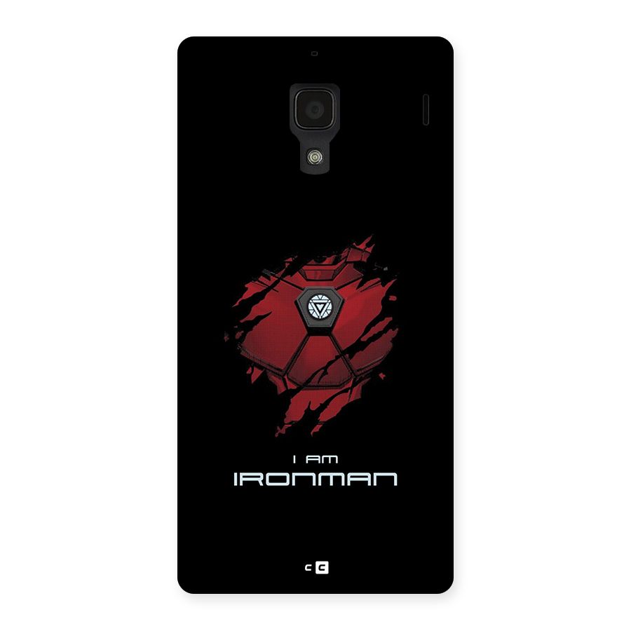 I Am Ironman Back Case for Redmi 1s