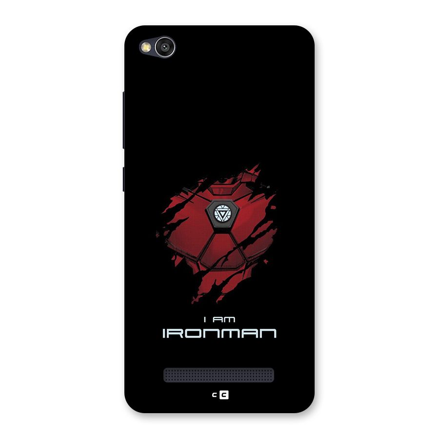I Am Ironman Back Case for Redmi 4A