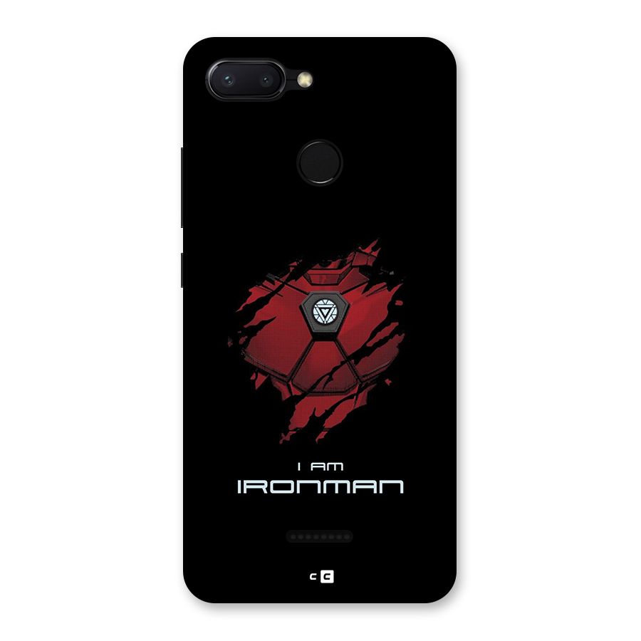 I Am Ironman Back Case for Redmi 6
