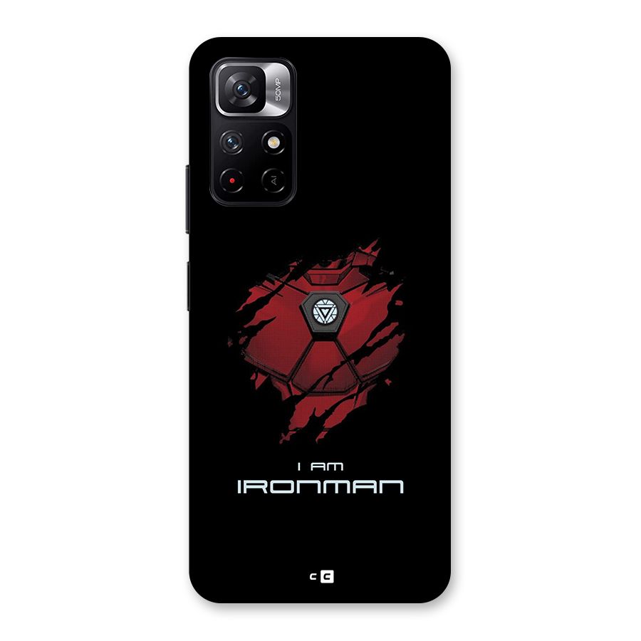 I Am Ironman Back Case for Redmi Note 11T 5G