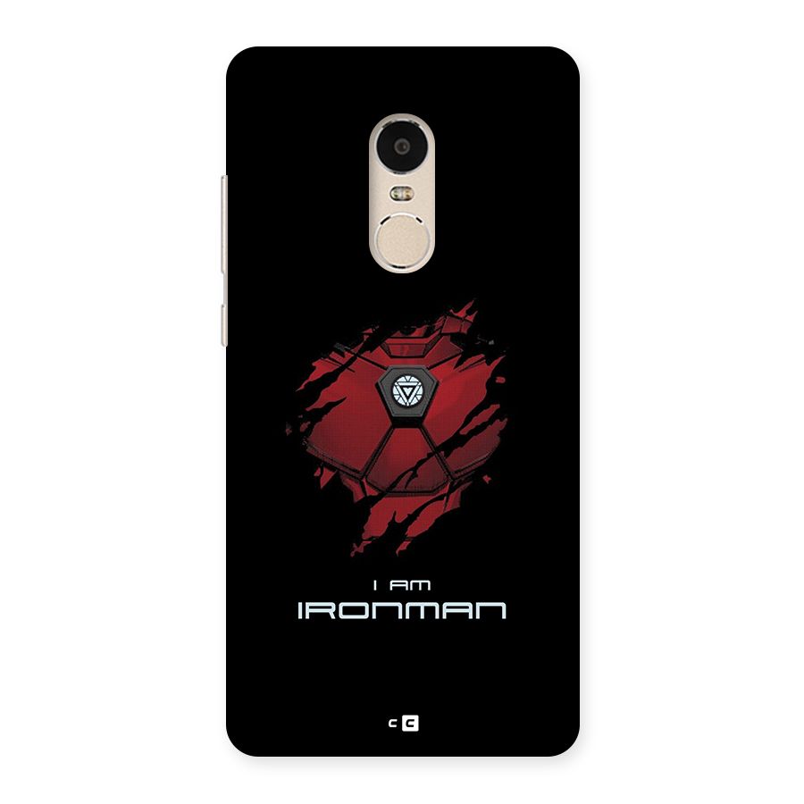 I Am Ironman Back Case for Redmi Note 4