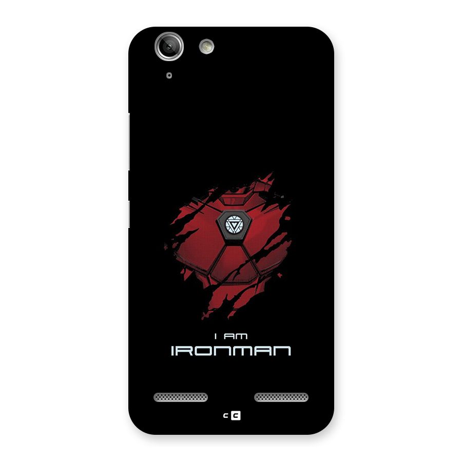 I Am Ironman Back Case for Vibe K5