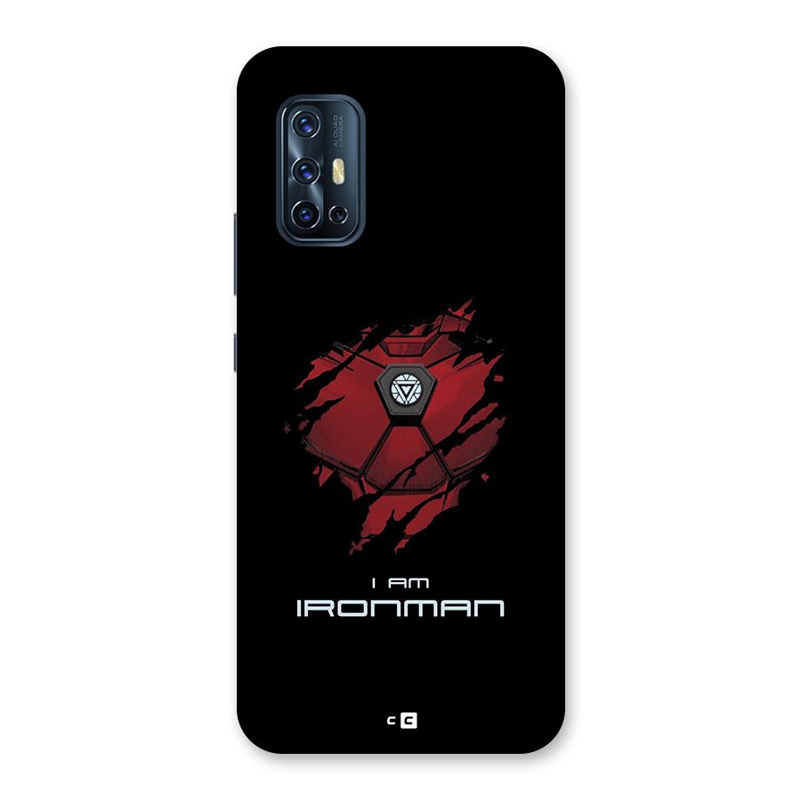 I Am Ironman Back Case for Vivo V17