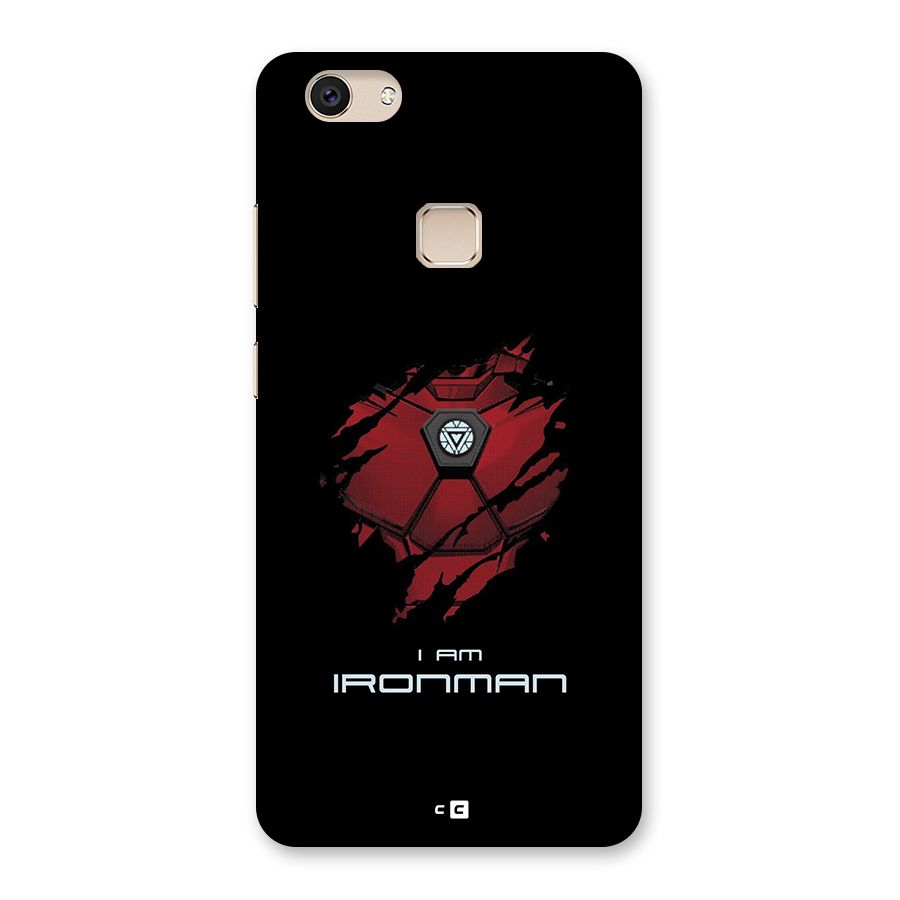 I Am Ironman Back Case for Vivo V7