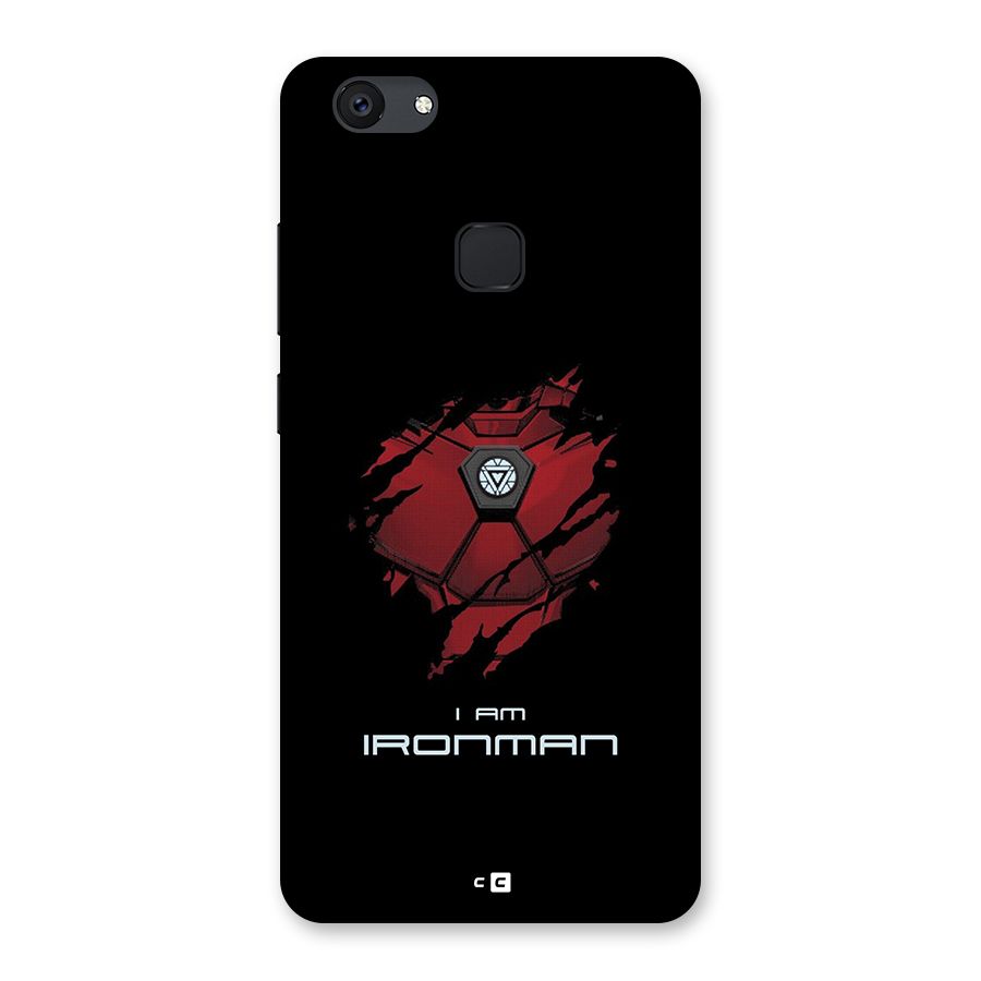 I Am Ironman Back Case for Vivo V7 Plus