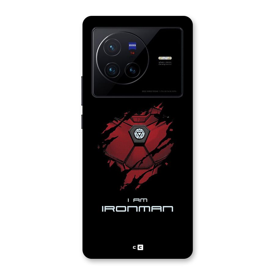 I Am Ironman Back Case for Vivo X80