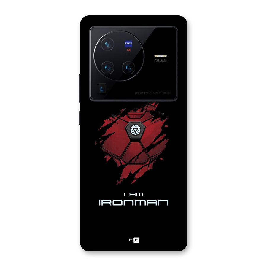 I Am Ironman Back Case for Vivo X80 Pro