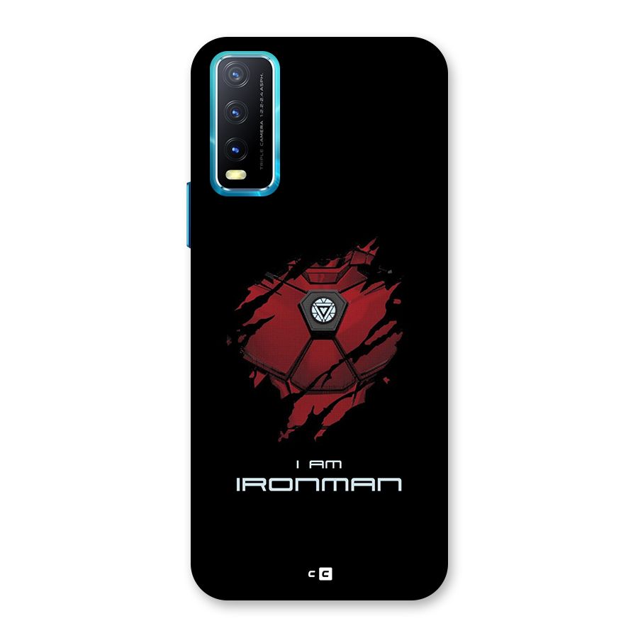 I Am Ironman Back Case for Vivo Y20A