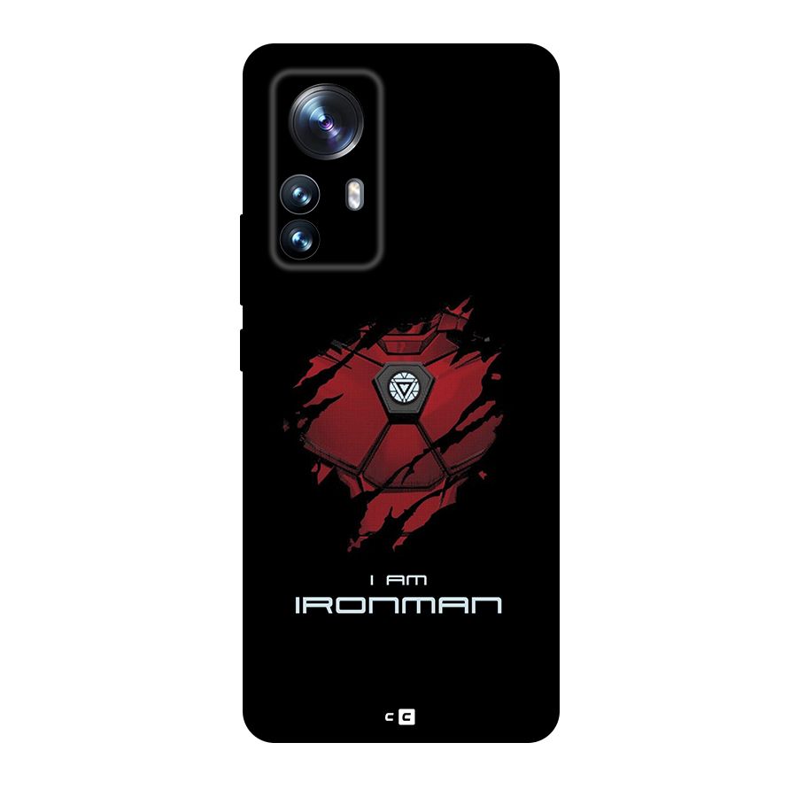 I Am Ironman Back Case for Xiaomi 12 Pro