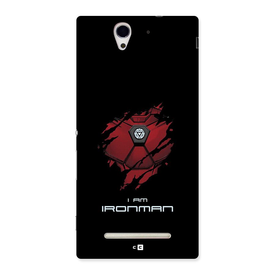 I Am Ironman Back Case for Xperia C3