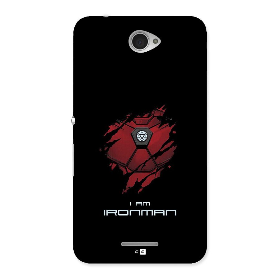 I Am Ironman Back Case for Xperia E4