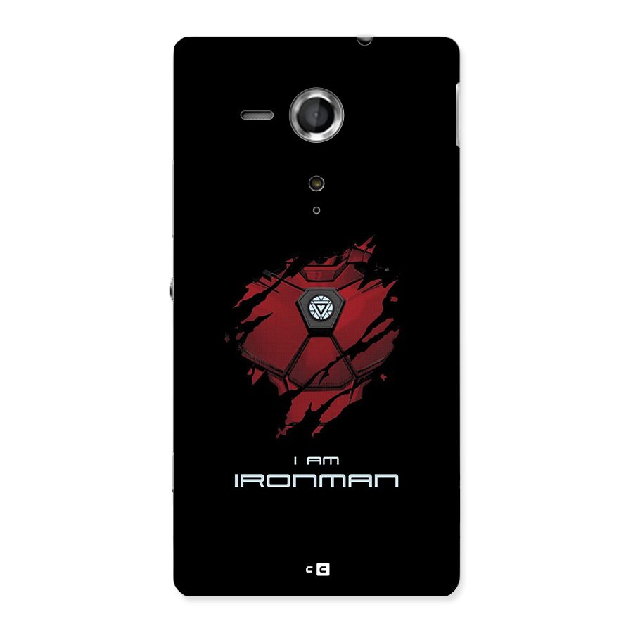 I Am Ironman Back Case for Xperia Sp