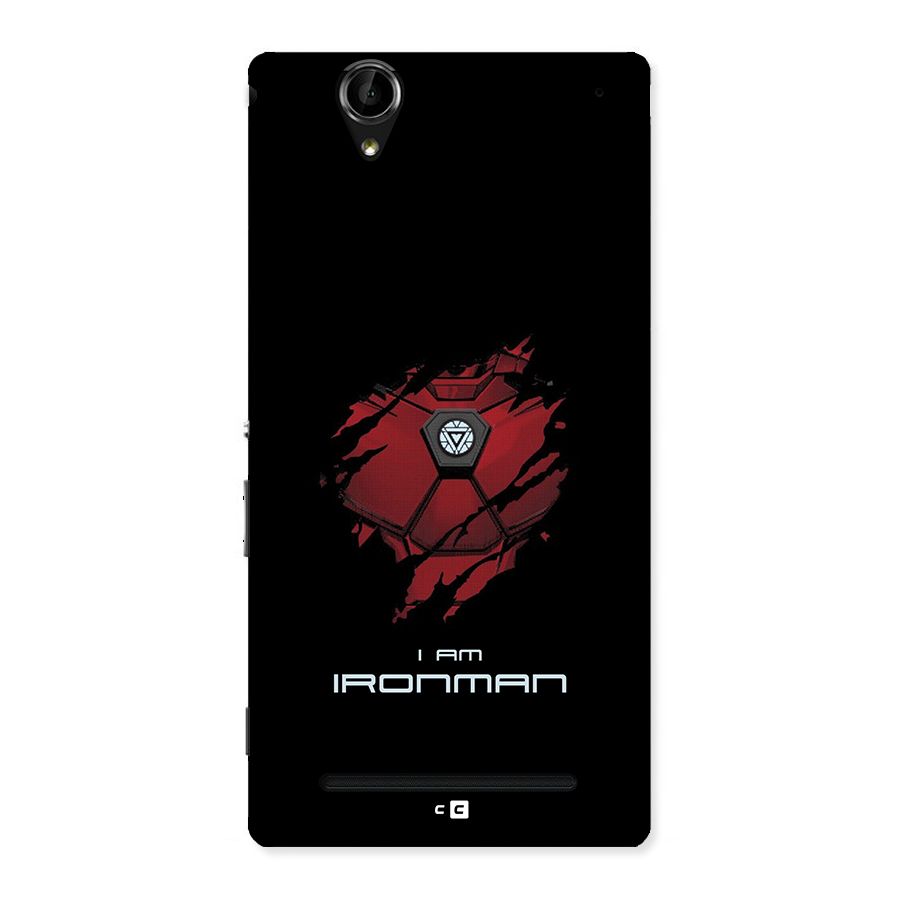 I Am Ironman Back Case for Xperia T2