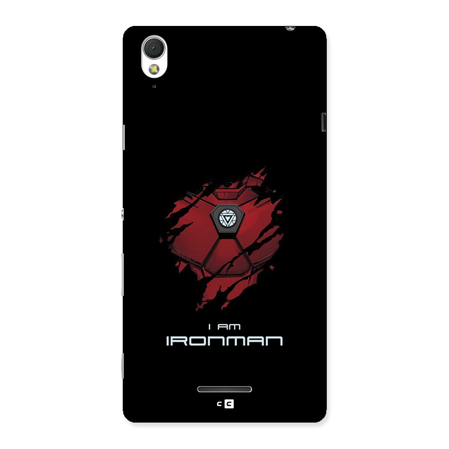 I Am Ironman Back Case for Xperia T3