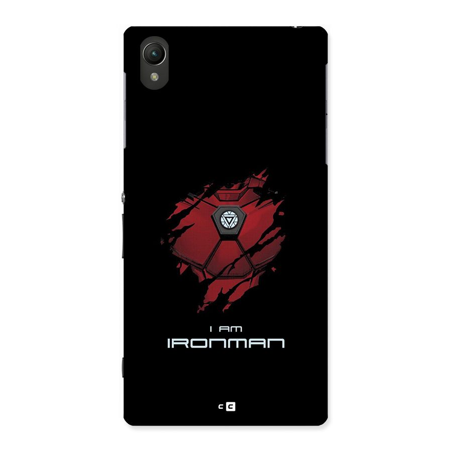 I Am Ironman Back Case for Xperia Z1