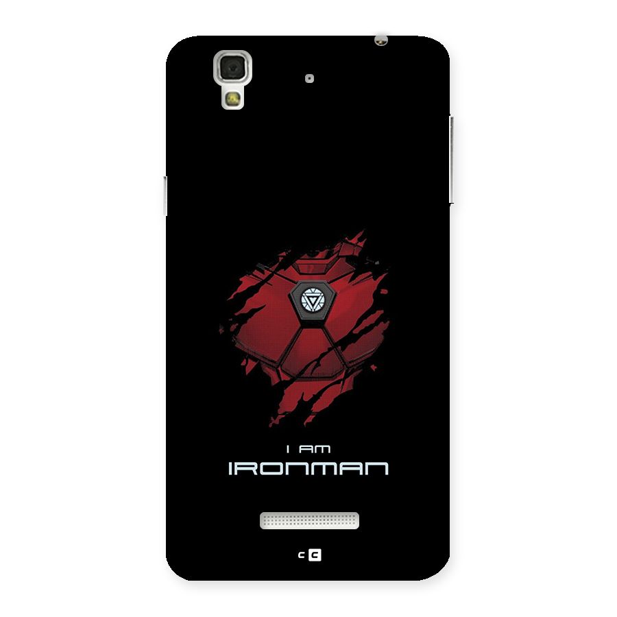 I Am Ironman Back Case for Yureka