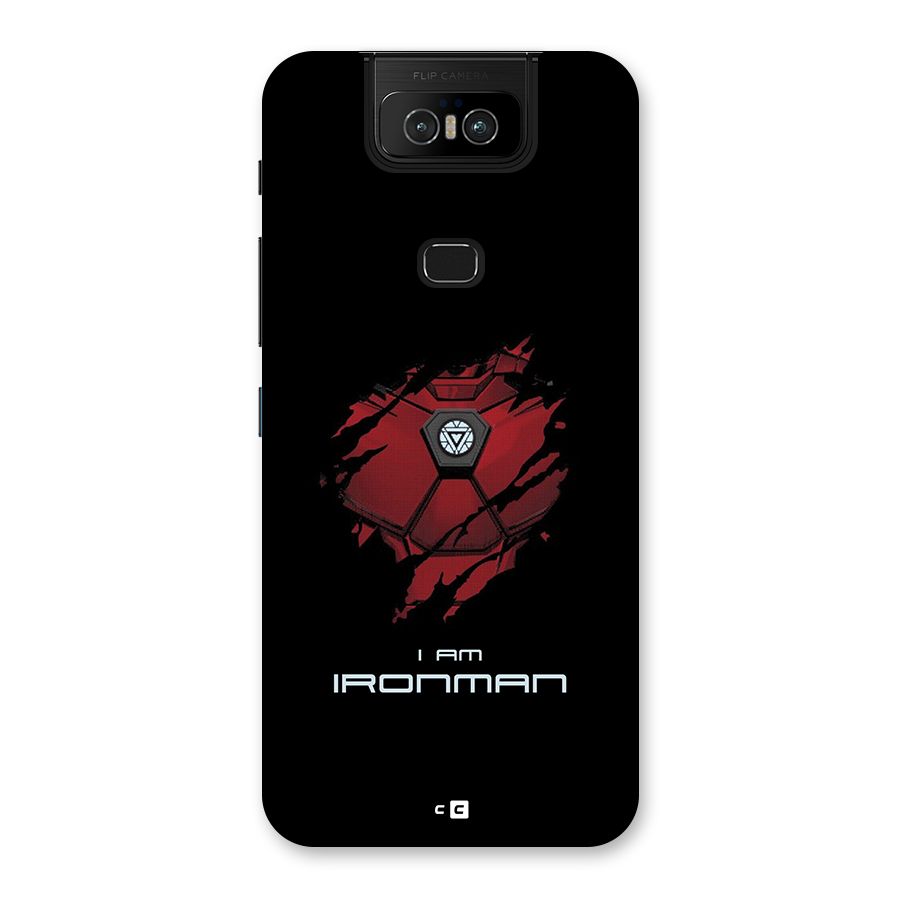 I Am Ironman Back Case for Zenfone 6z