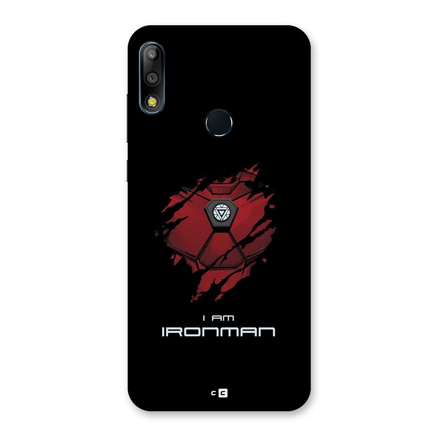 I Am Ironman Back Case for Zenfone Max Pro M2