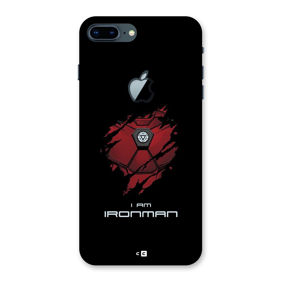 I Am Ironman Back Case for iPhone 7 Plus Apple Cut