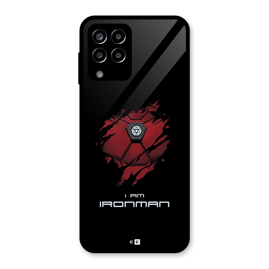 I Am Ironman Glass Back Case for Galaxy M33