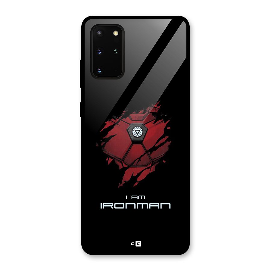 I Am Ironman Glass Back Case for Galaxy S20 Plus