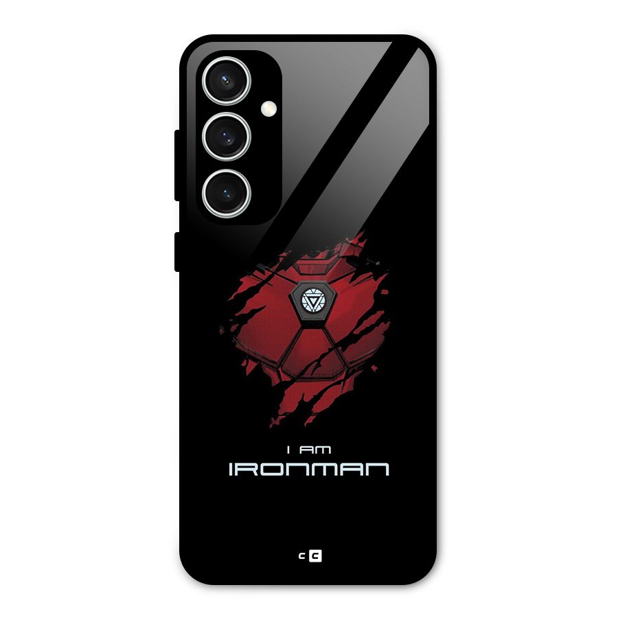 I Am Ironman Glass Back Case for Galaxy S23 FE
