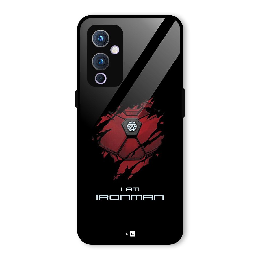 I Am Ironman Glass Back Case for OnePlus 9