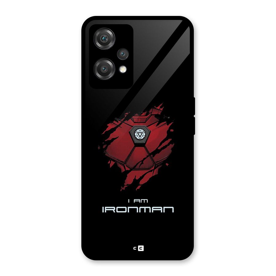 I Am Ironman Glass Back Case for OnePlus Nord CE 2 Lite 5G