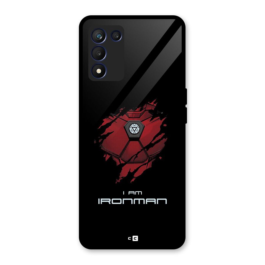 I Am Ironman Glass Back Case for Realme 9 5G Speed