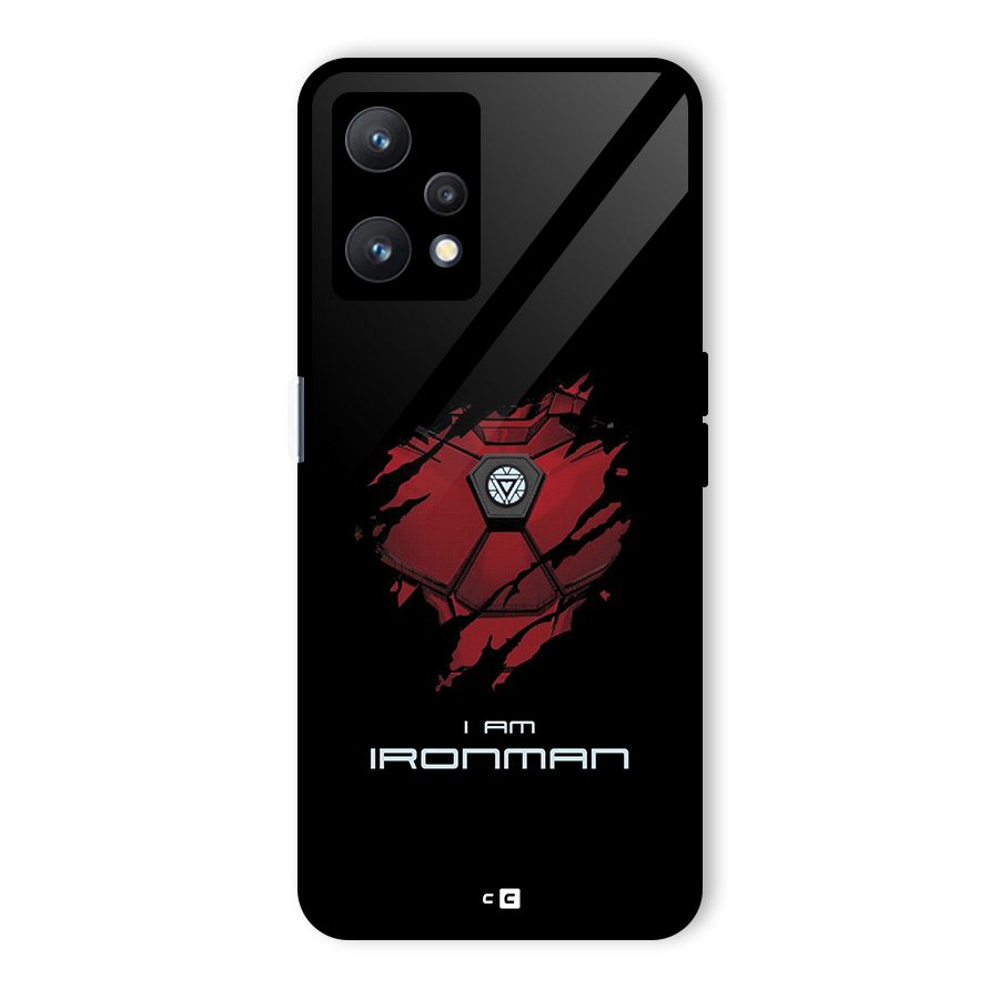 I Am Ironman Glass Back Case for Realme 9 Pro 5G
