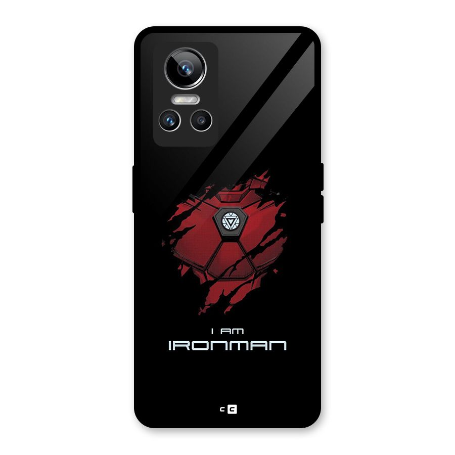 I Am Ironman Glass Back Case for Realme GT Neo 3