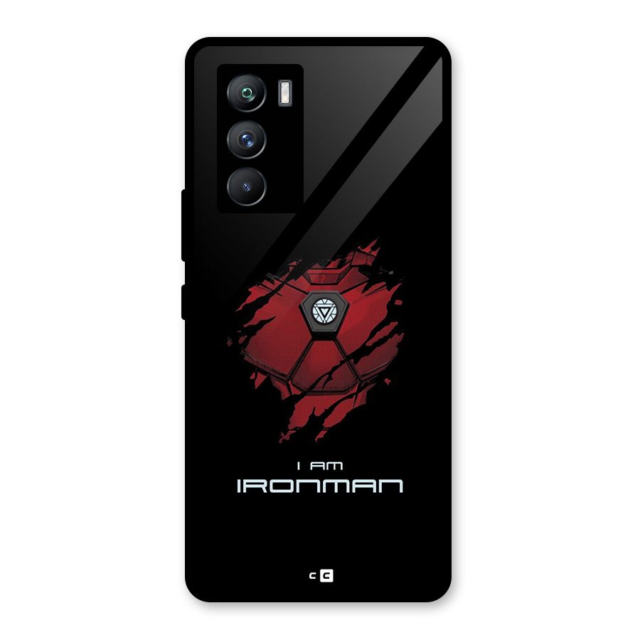 I Am Ironman Glass Back Case for Vivo iQOO 9 SE