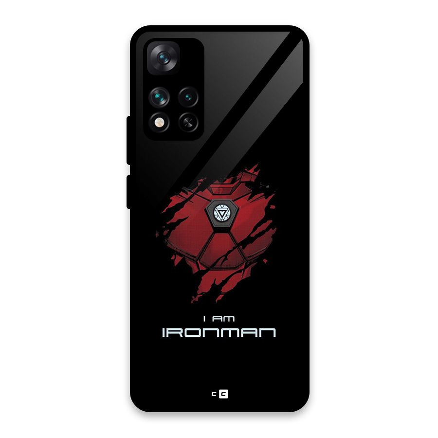 I Am Ironman Glass Back Case for Xiaomi 11i HyperCharge 5G