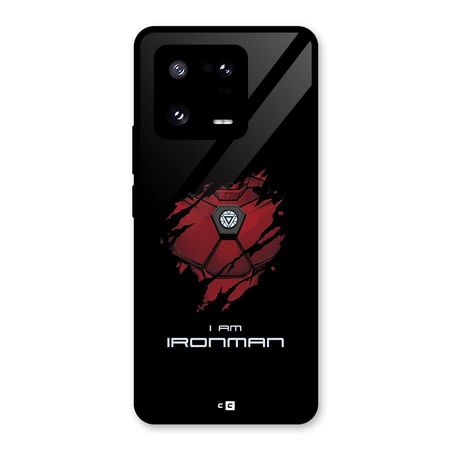 I Am Ironman Glass Back Case for Xiaomi 13 Pro