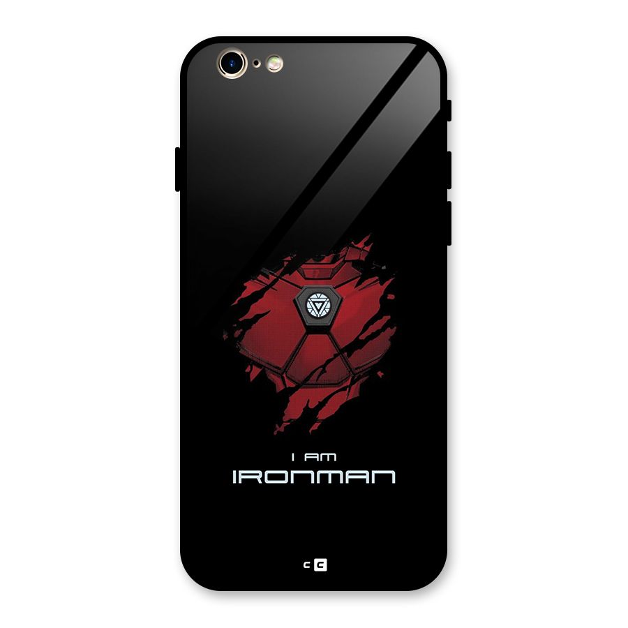 I Am Ironman Glass Back Case for iPhone 6 6S