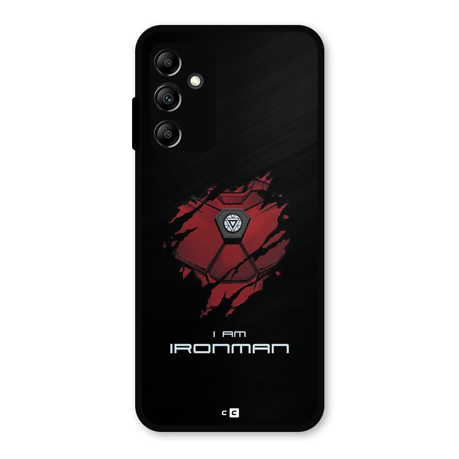 I Am Ironman Metal Back Case for Galaxy A14 5G
