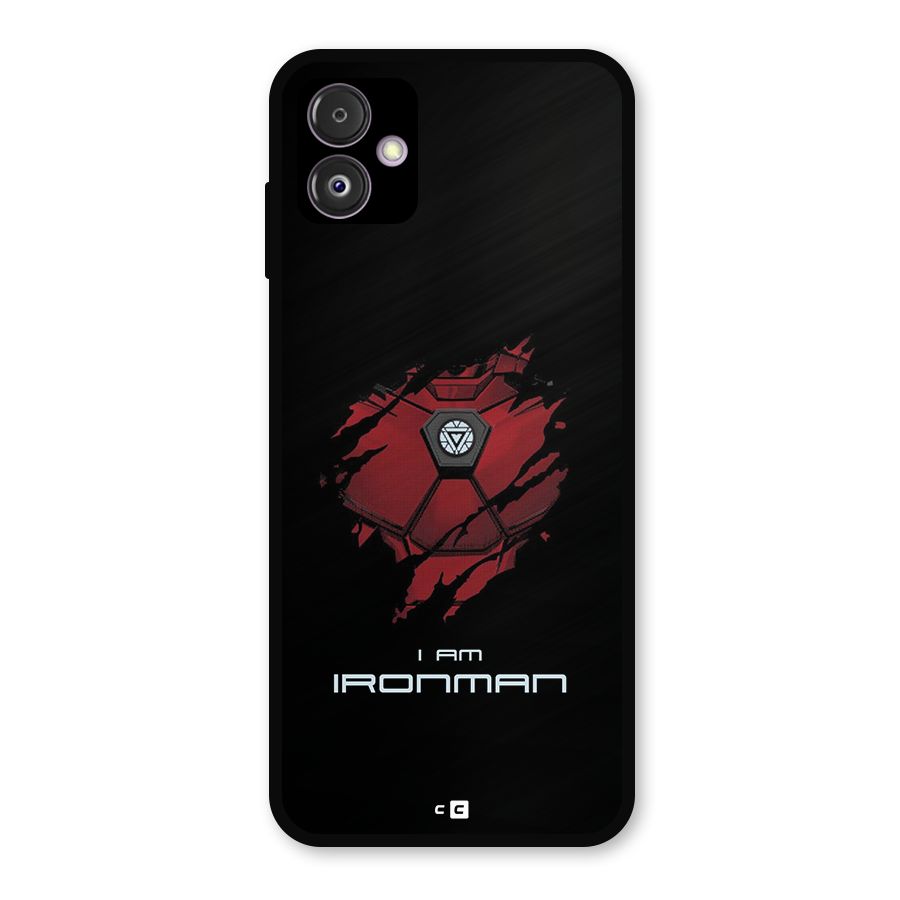 I Am Ironman Metal Back Case for Galaxy F14