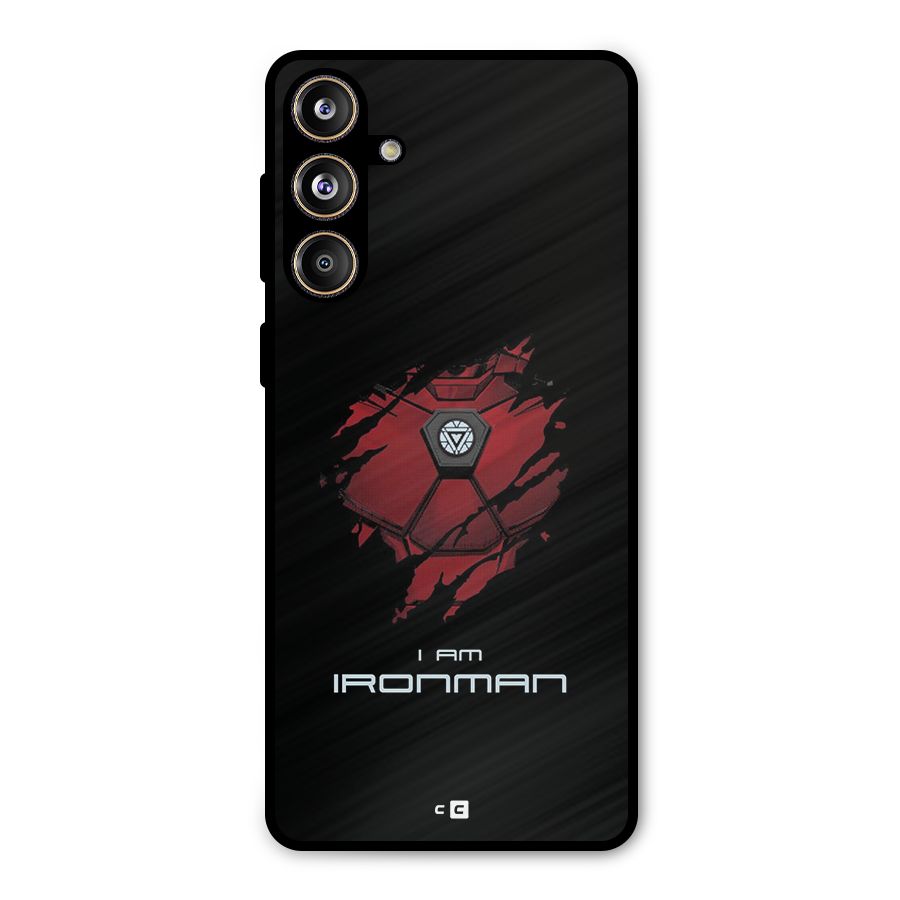 I Am Ironman Metal Back Case for Galaxy F55