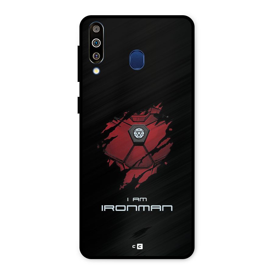 I Am Ironman Metal Back Case for Galaxy M30