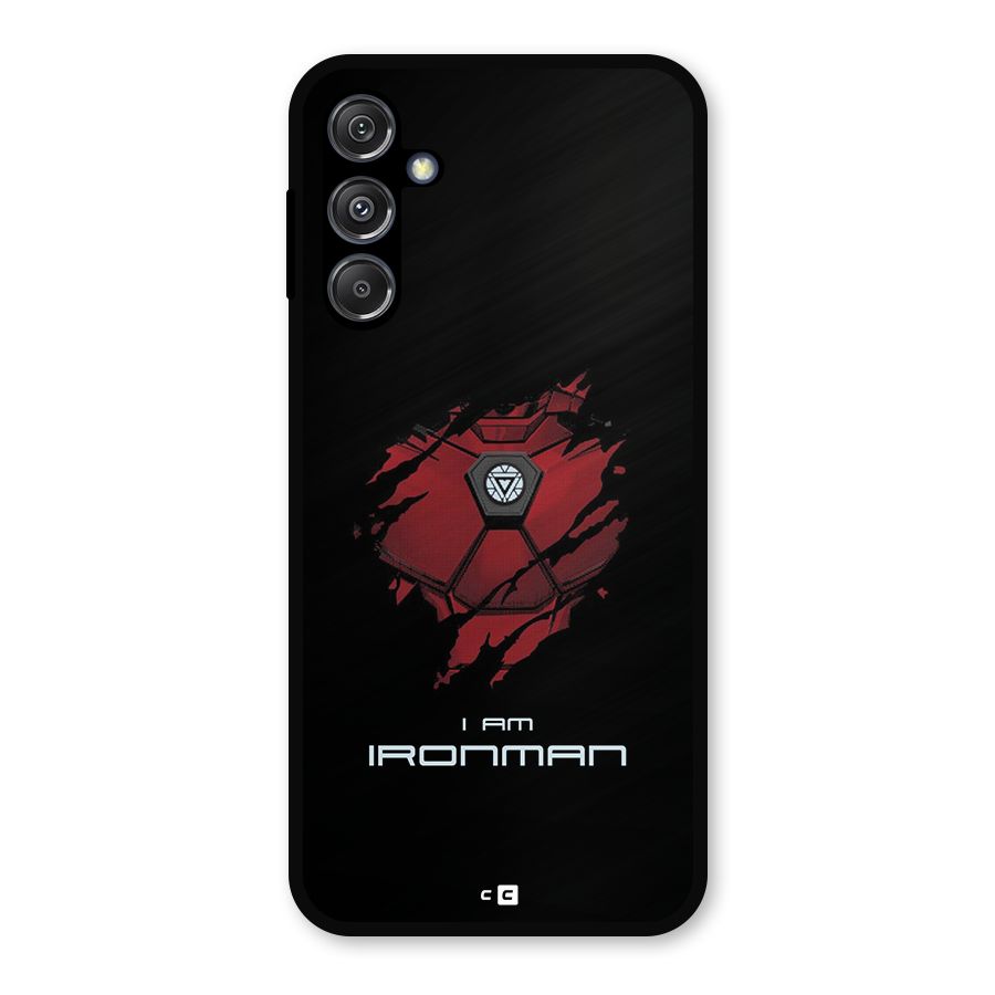 I Am Ironman Metal Back Case for Galaxy M34 5G