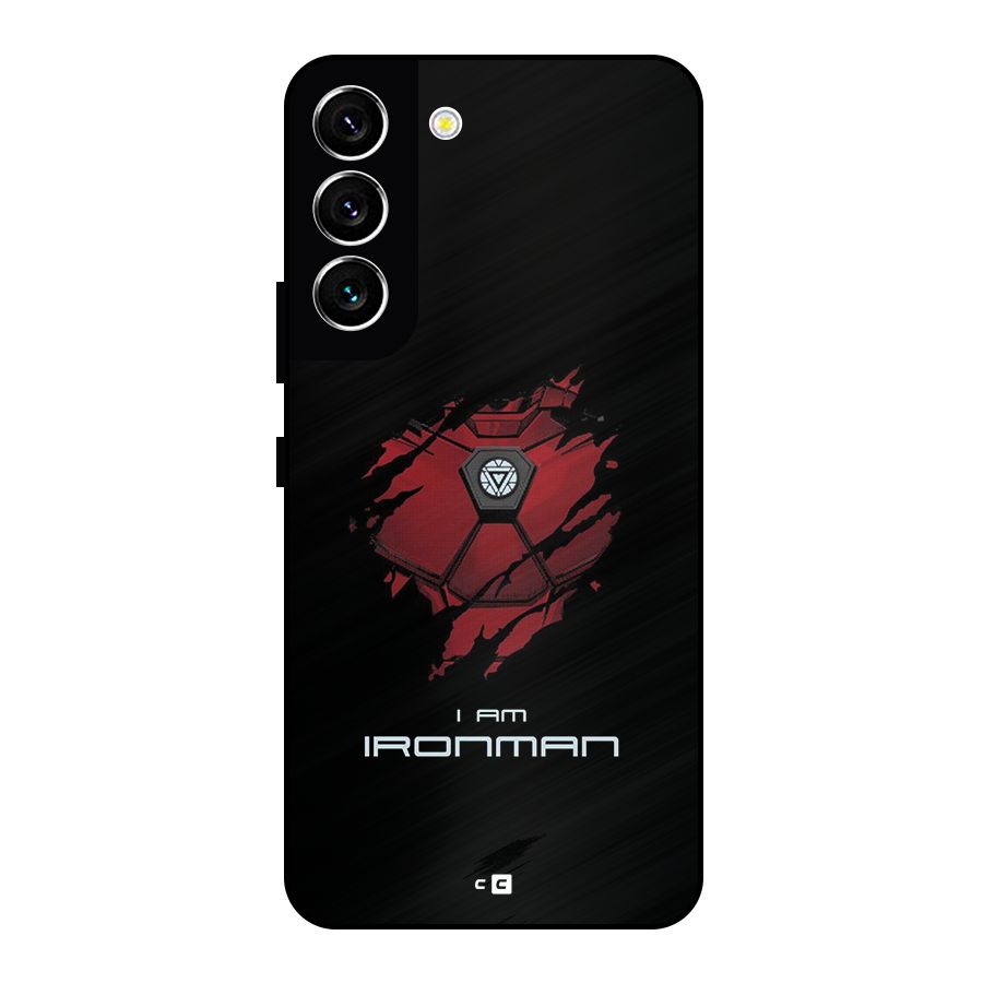 I Am Ironman Metal Back Case for Galaxy S22 5G