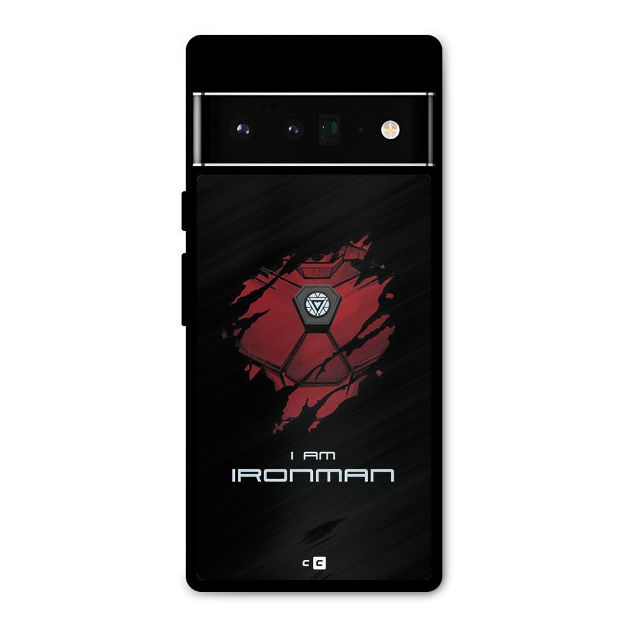 I Am Ironman Metal Back Case for Google Pixel 6 Pro