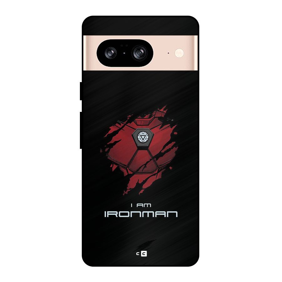 I Am Ironman Metal Back Case for Google Pixel 8