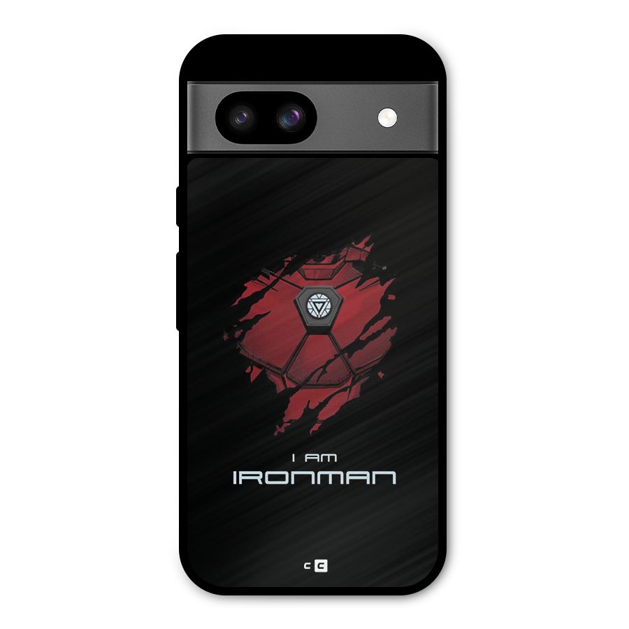 I Am Ironman Metal Back Case for Google Pixel 8a