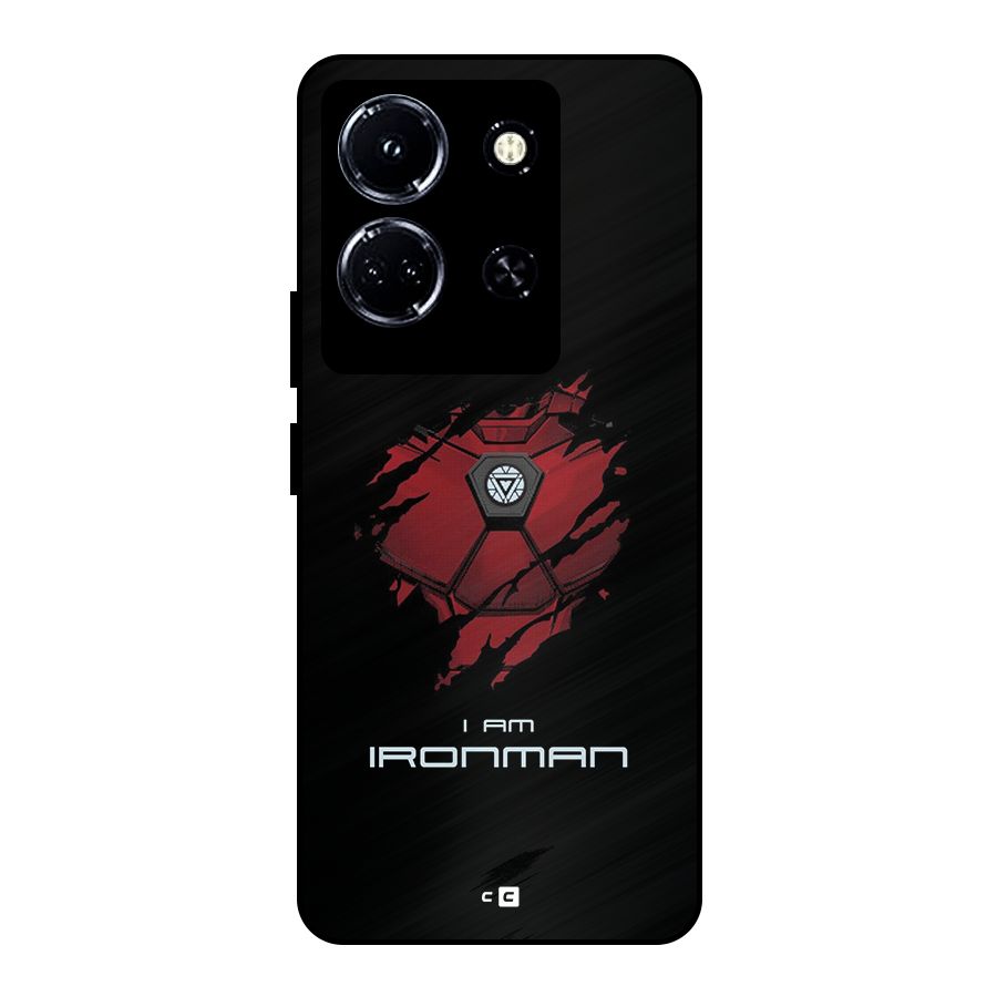 I Am Ironman Metal Back Case for Infinix Note 30 5G