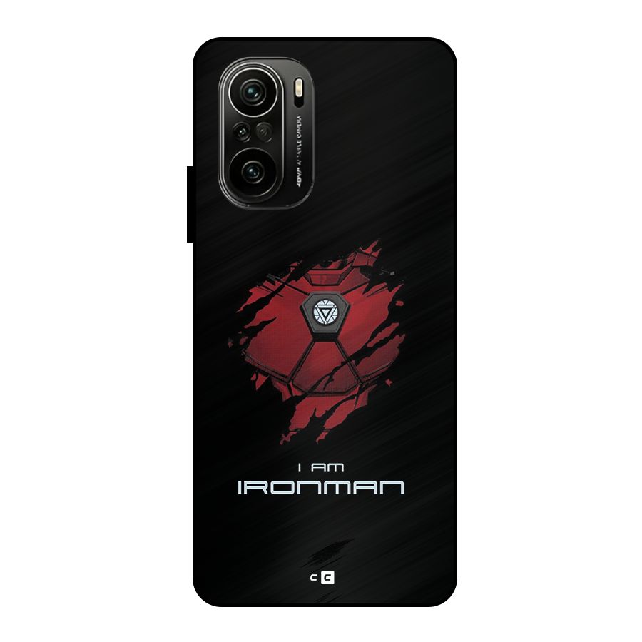 I Am Ironman Metal Back Case for Mi 11X Pro