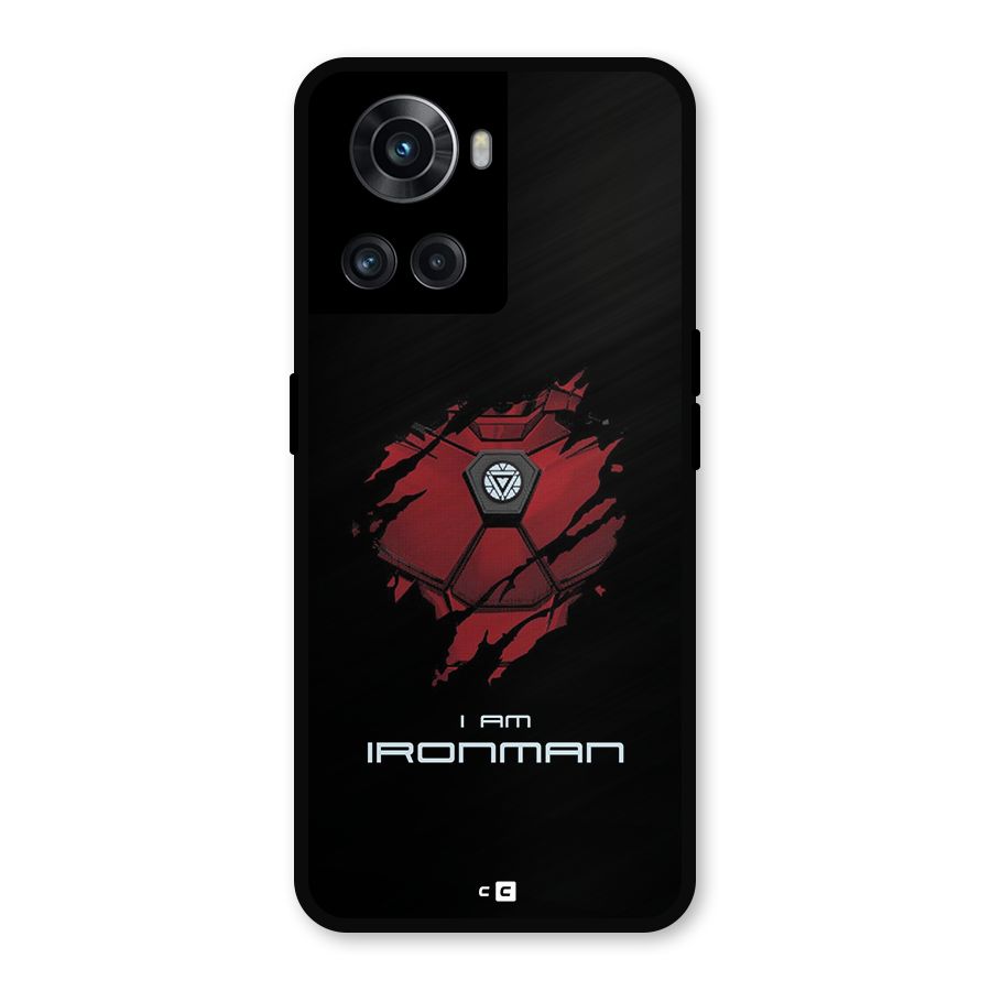 I Am Ironman Metal Back Case for OnePlus 10R