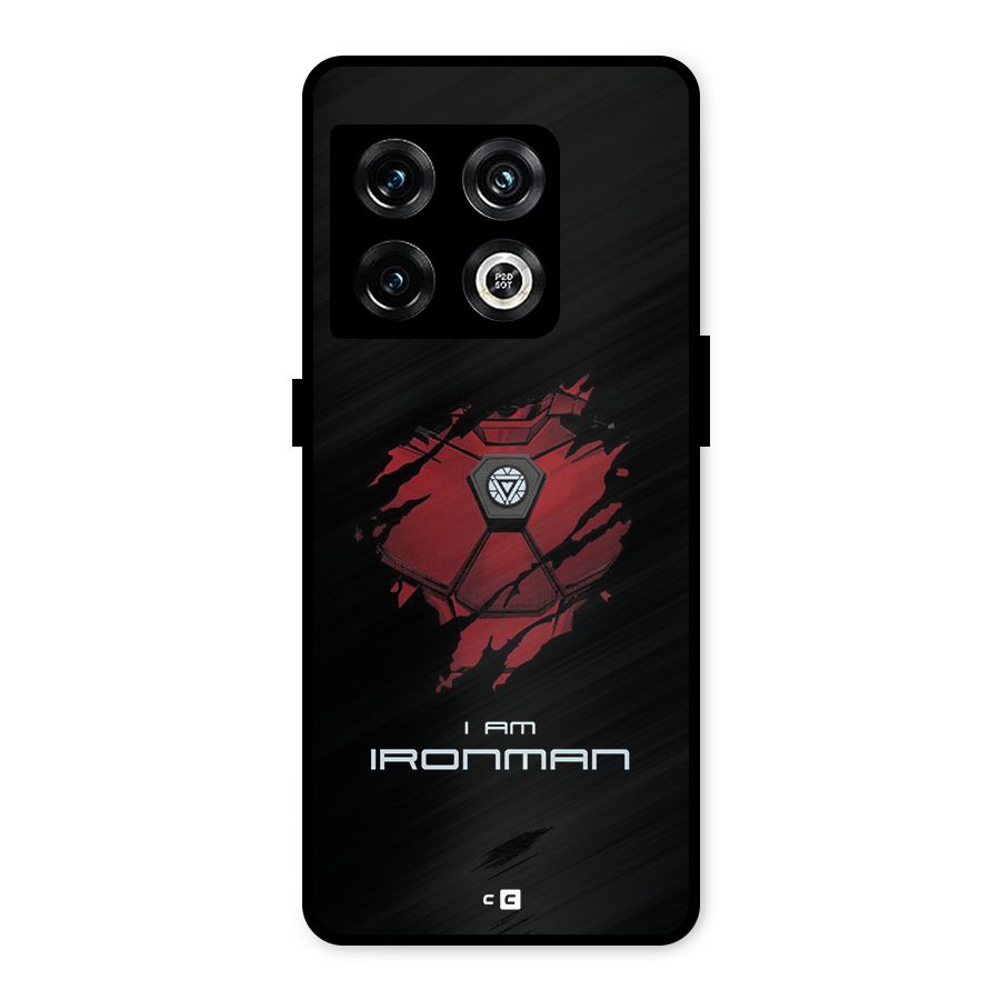 I Am Ironman Metal Back Case for OnePlus 10 Pro 5G